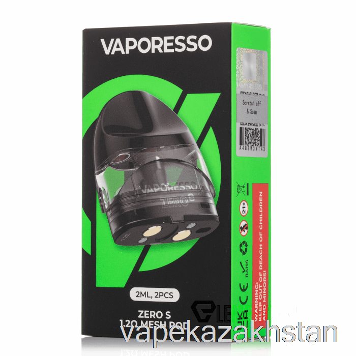 Vape Smoke Vaporesso Zero S Replacement Pods 1.2ohm Zero S Pods